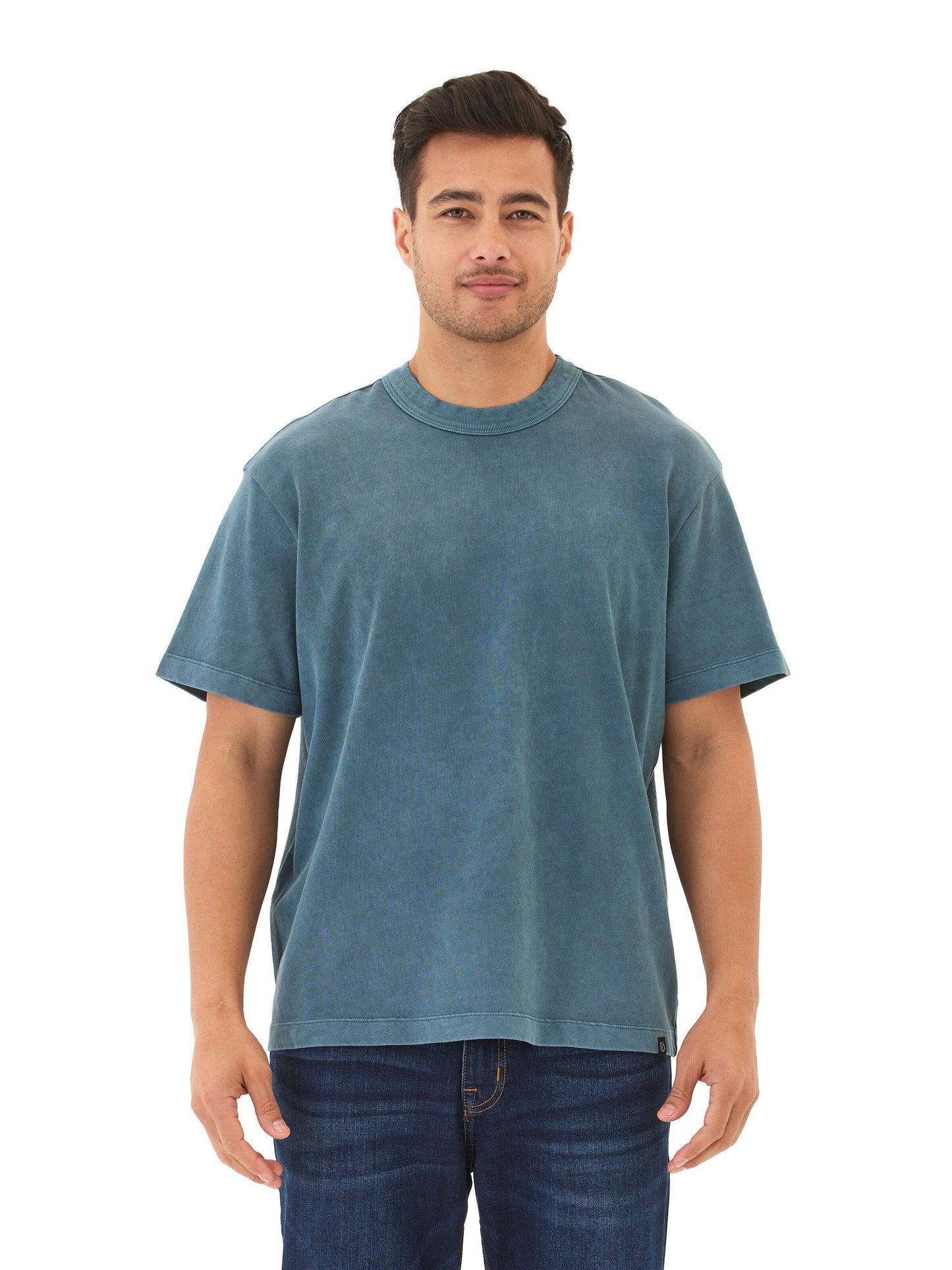 Johnny Relaxed Fit Mineral Wash Jersey Tee