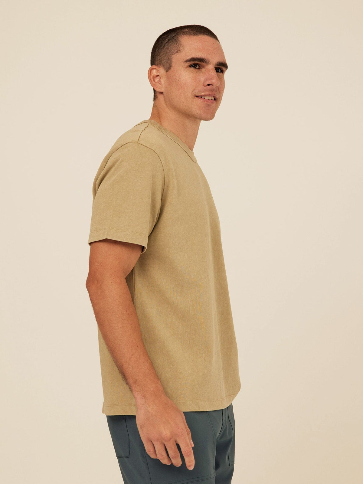Johnny Relaxed Fit Mineral Wash Jersey Tee