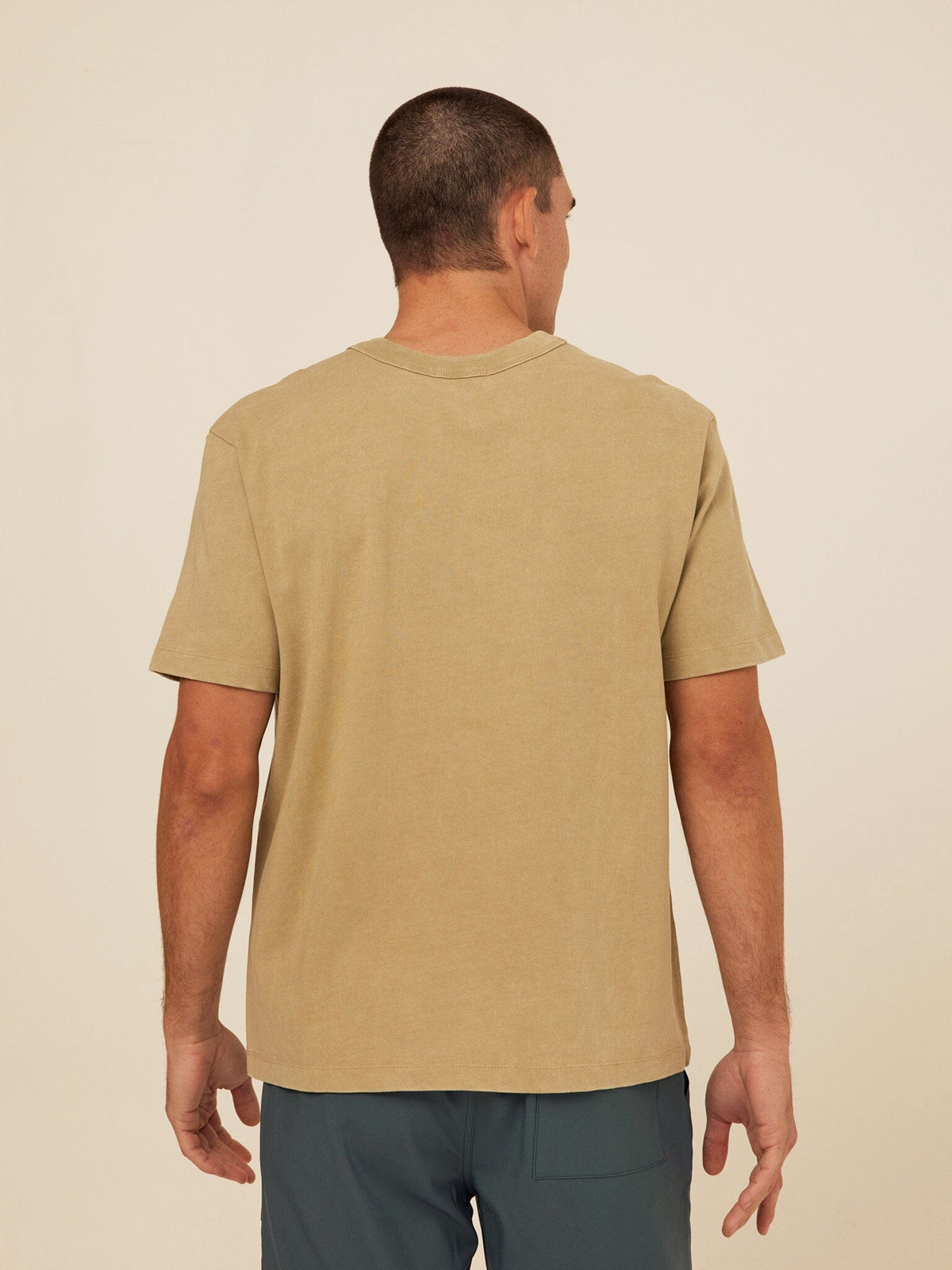 Johnny Relaxed Fit Mineral Wash Jersey Tee