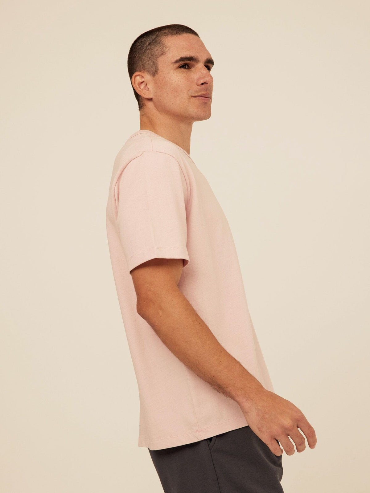 Johnny Relaxed Fit Mineral Wash Jersey Tee