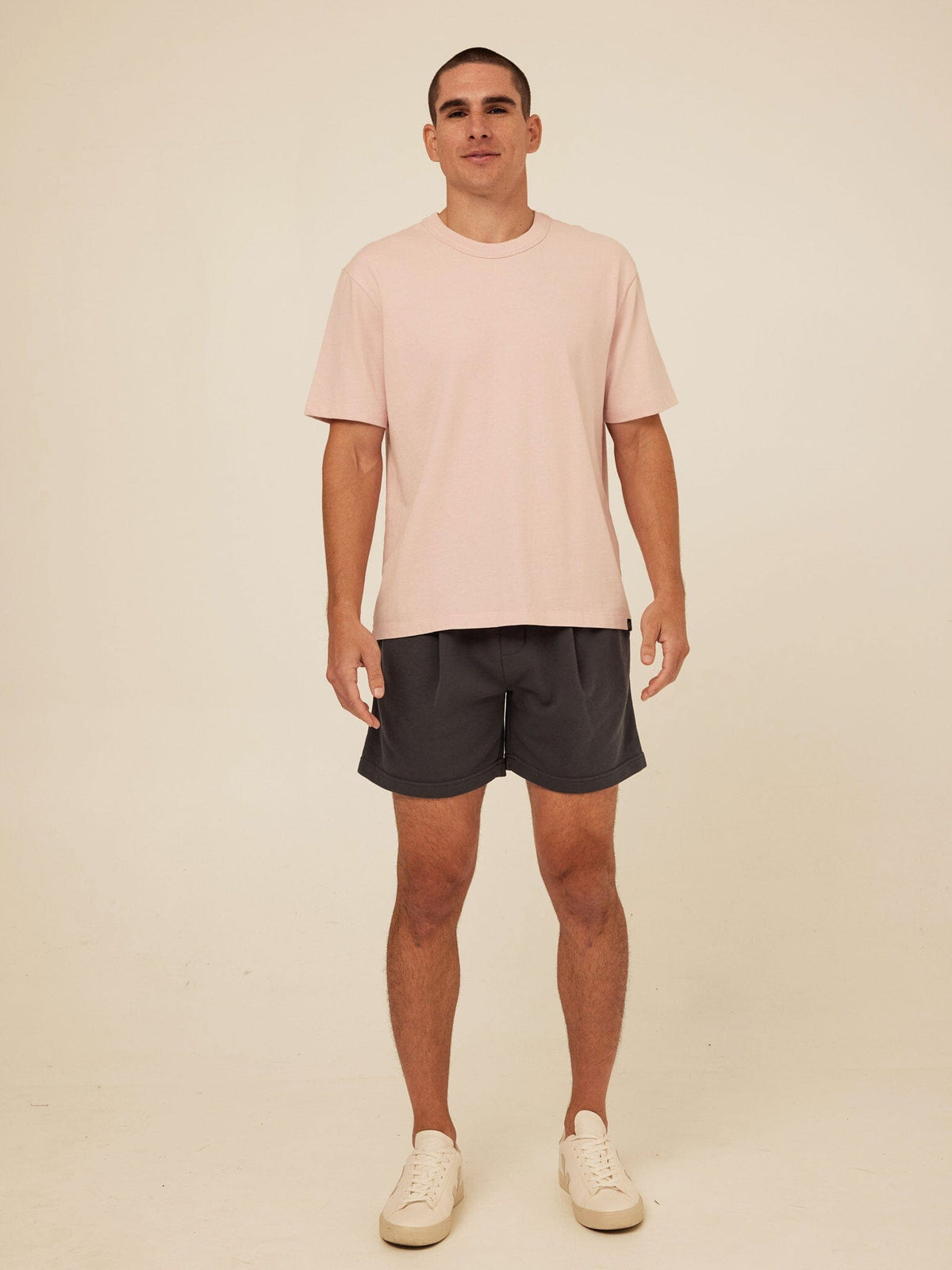 Johnny Relaxed Fit Mineral Wash Jersey Tee