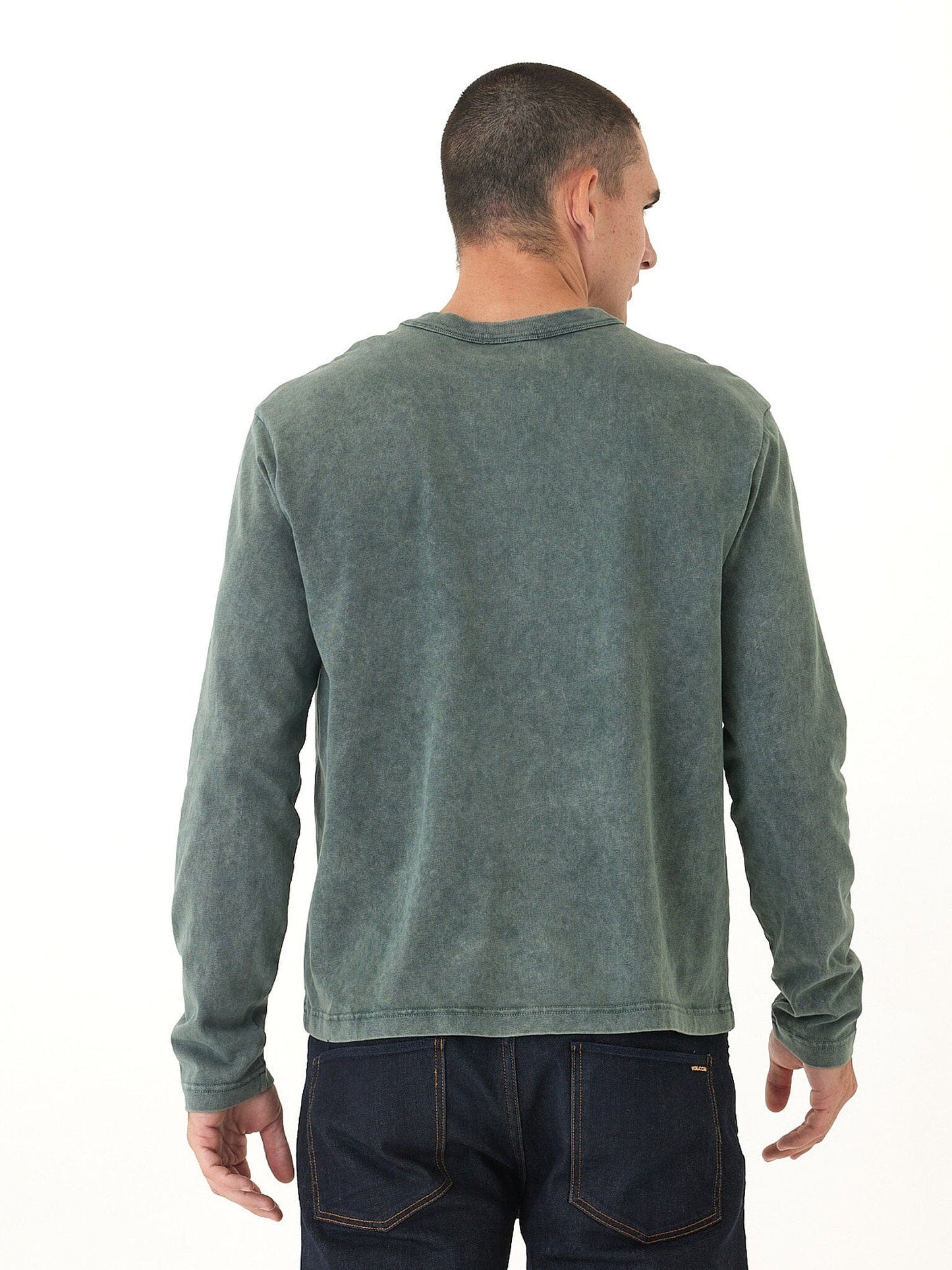Johnny Relaxed Fit Mineral Wash Mediumweight Jersey Long Sleeve Tee