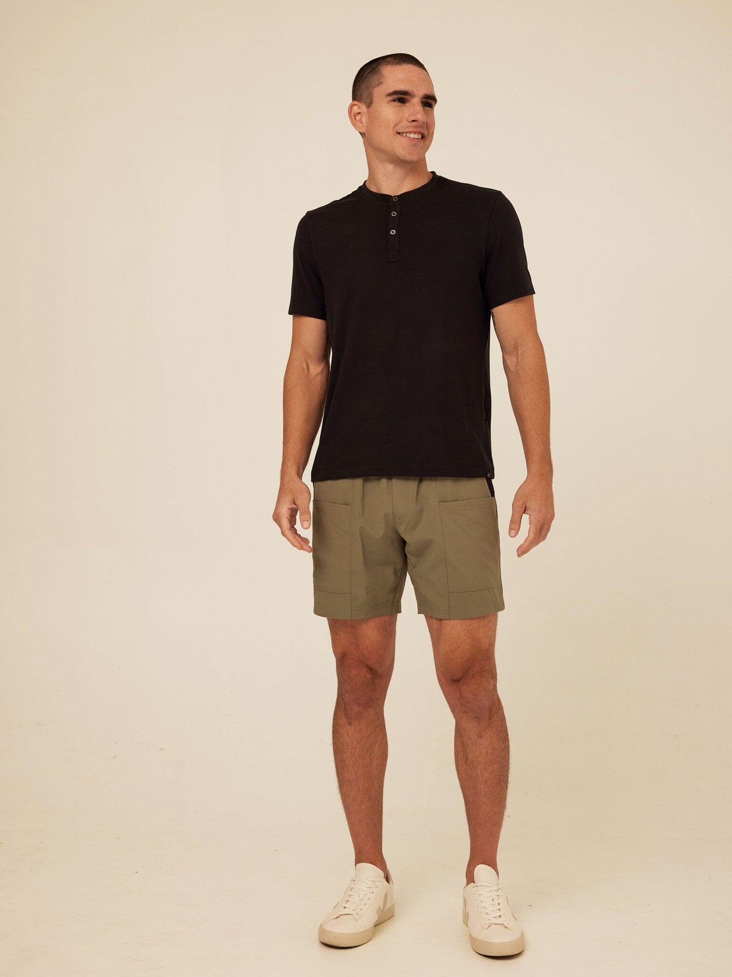 Shayne Luxe Jersey Henley