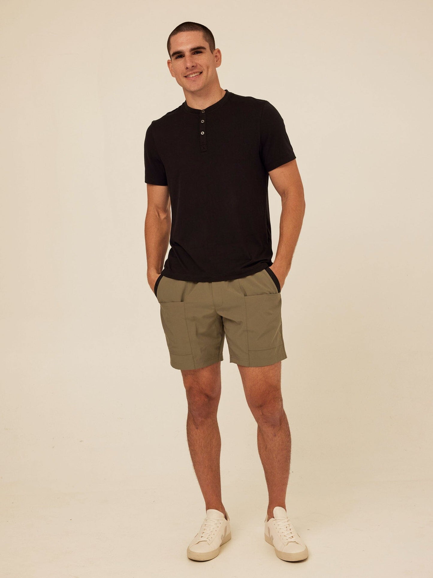 Shayne Luxe Jersey Henley