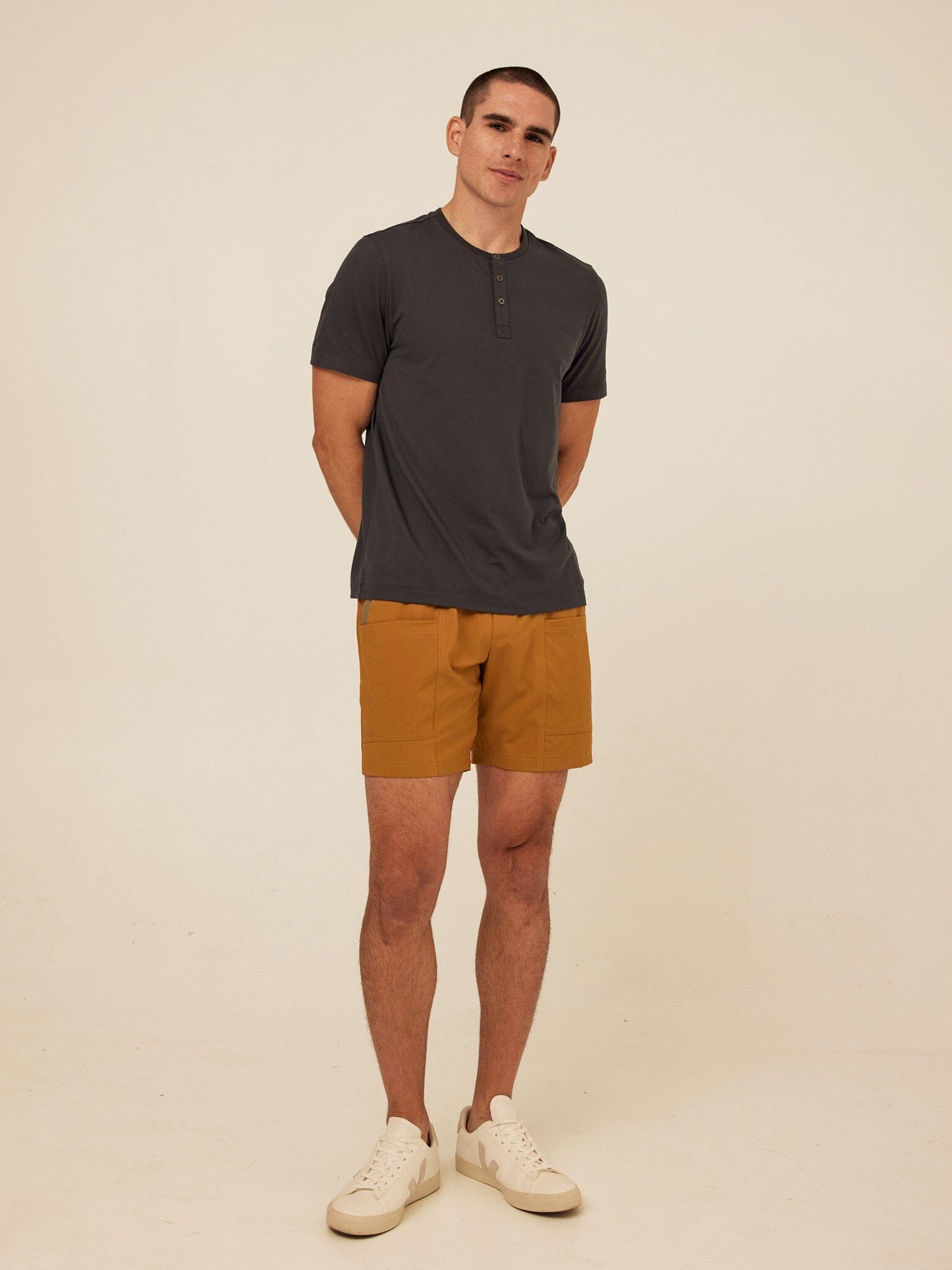 Shayne Luxe Jersey Henley