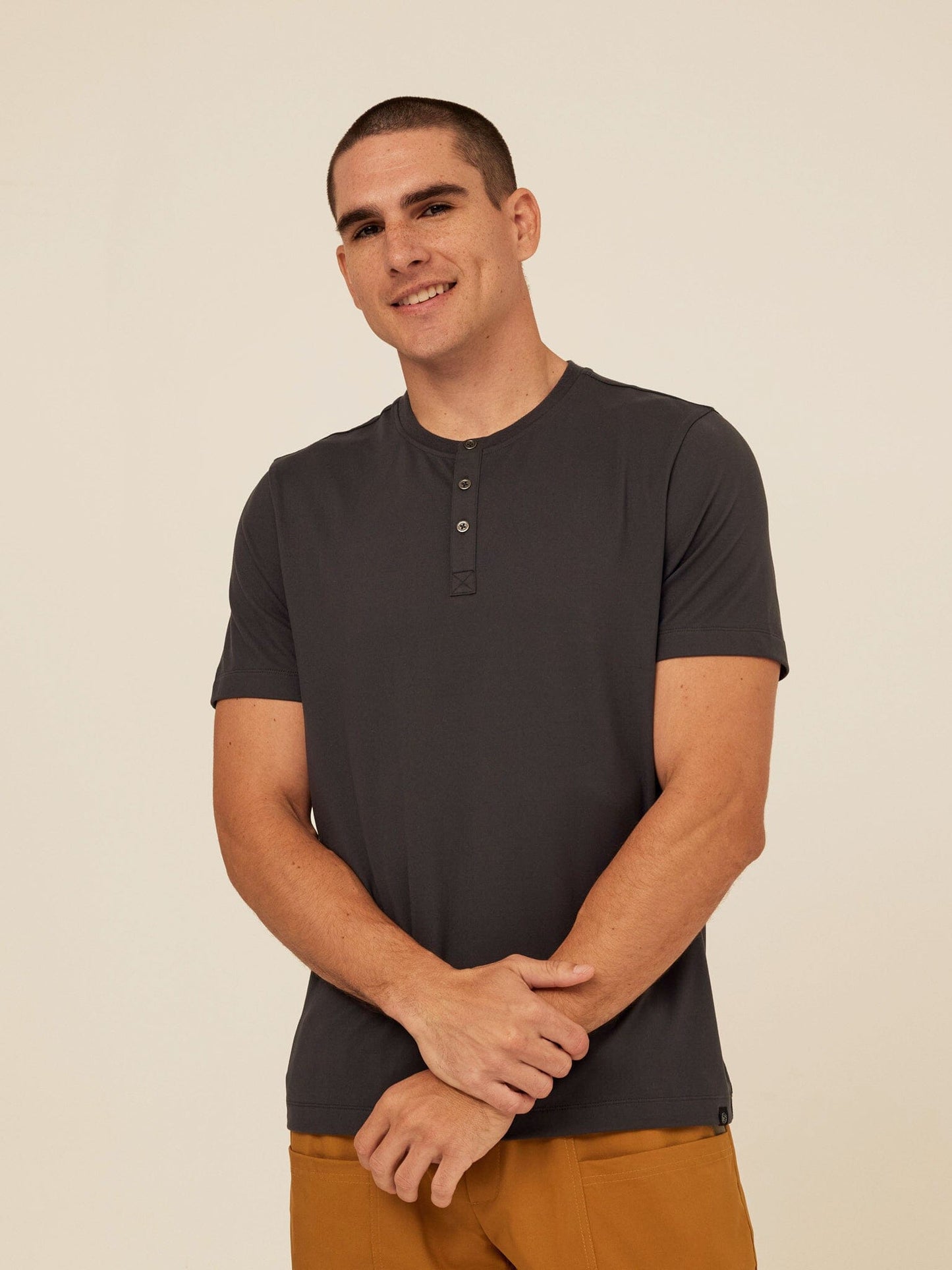 Shayne Luxe Jersey Henley