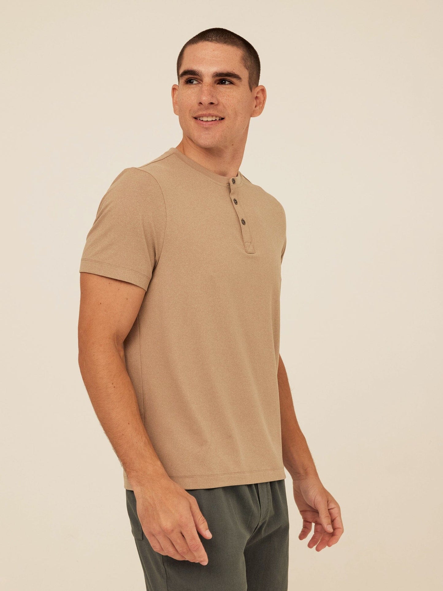 Shayne Luxe Jersey Henley