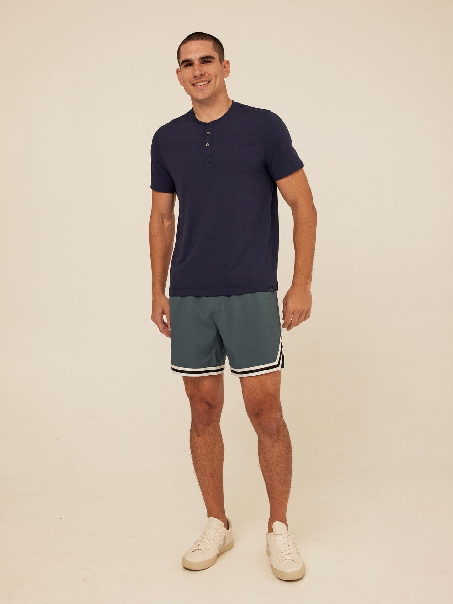 Shayne Luxe Jersey Henley