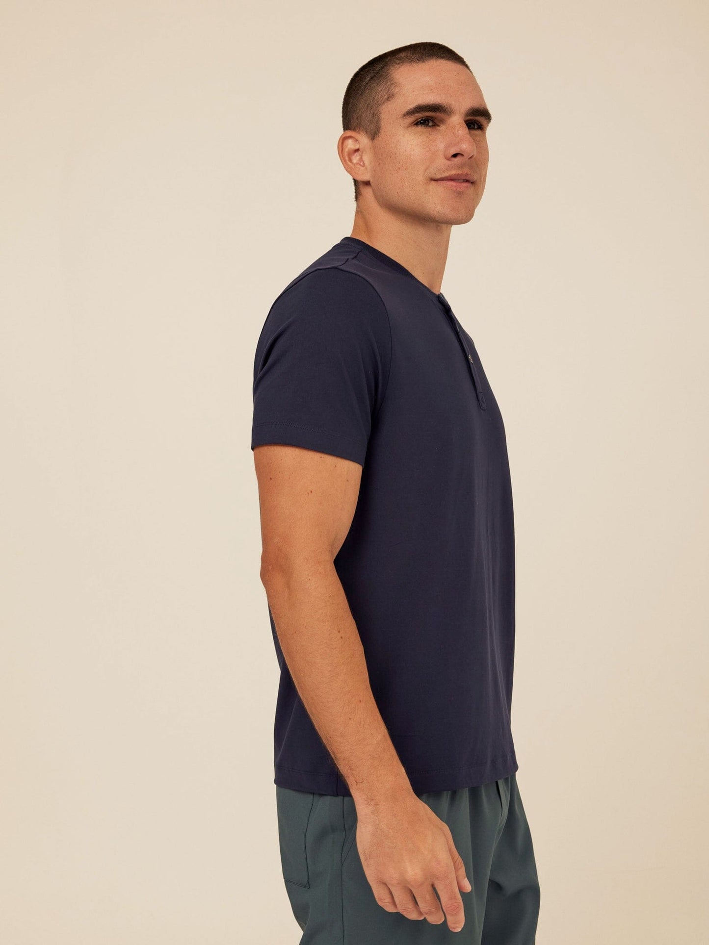 Shayne Luxe Jersey Henley