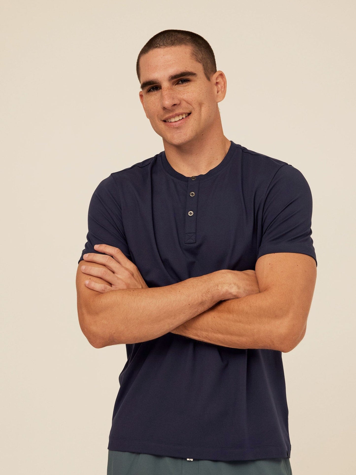 Shayne Luxe Jersey Henley