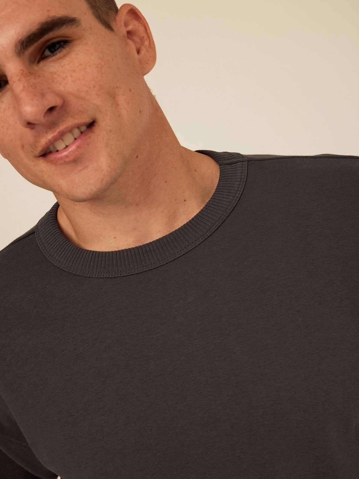 Maxwell Cotton Blend Terry Relaxed Tee