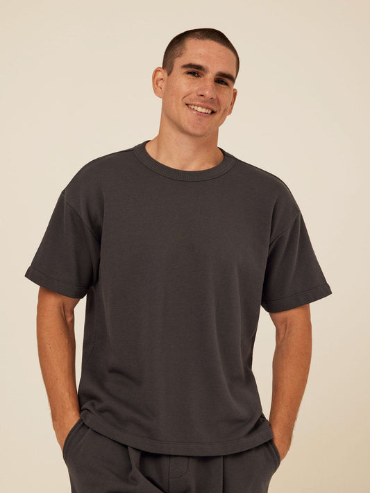Maxwell Cotton Blend Terry Relaxed Tee