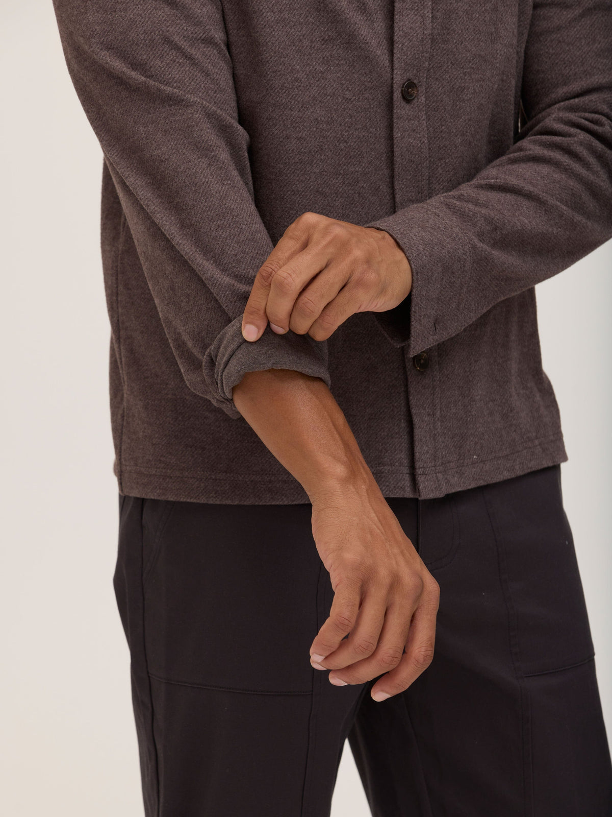 Carter Brushed Jacquard Button-Down Shirt