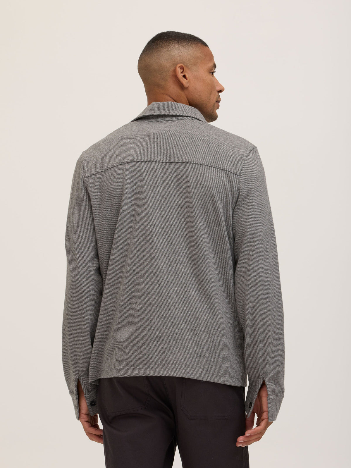 Carter Brushed Jacquard Button-Down Shirt