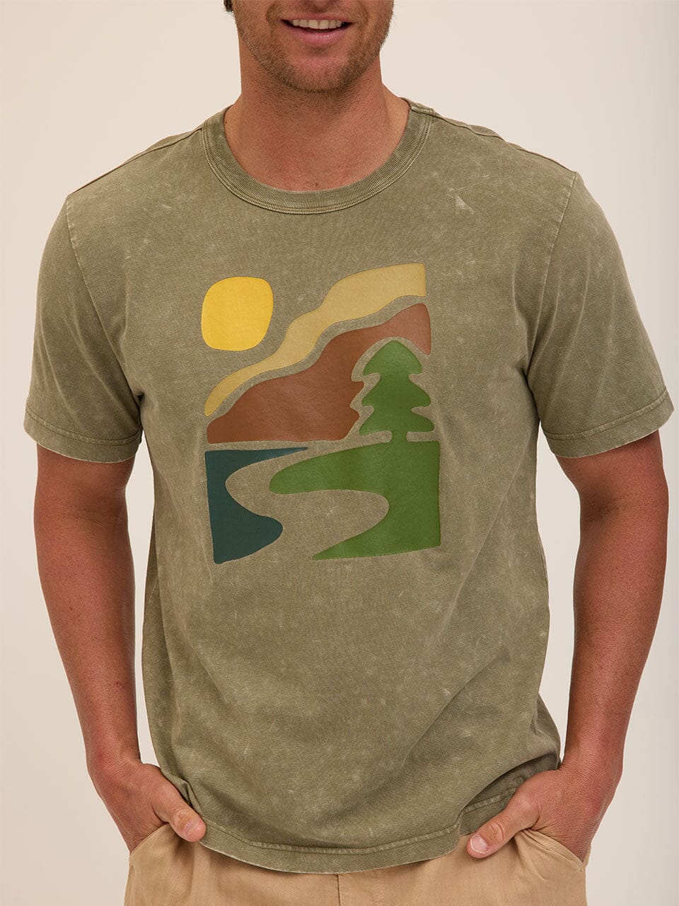 Mineral Wash Graphic Tee