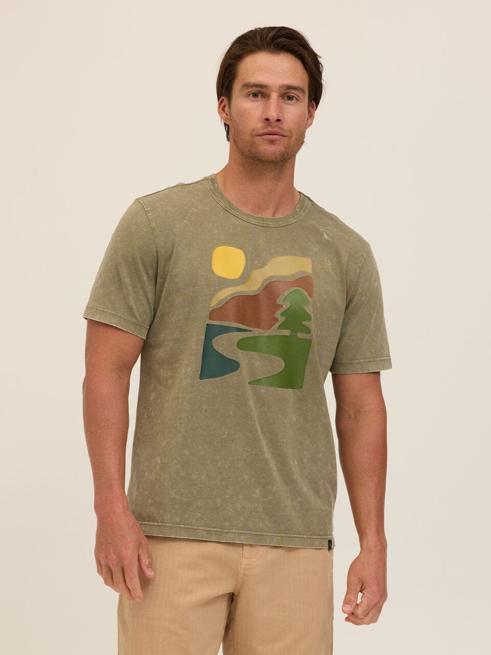 Mineral Wash Graphic Tee