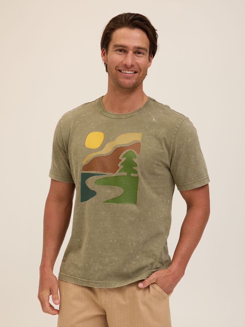 Mineral Wash Graphic Tee