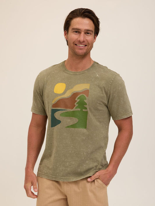 Mineral Wash Graphic Tee