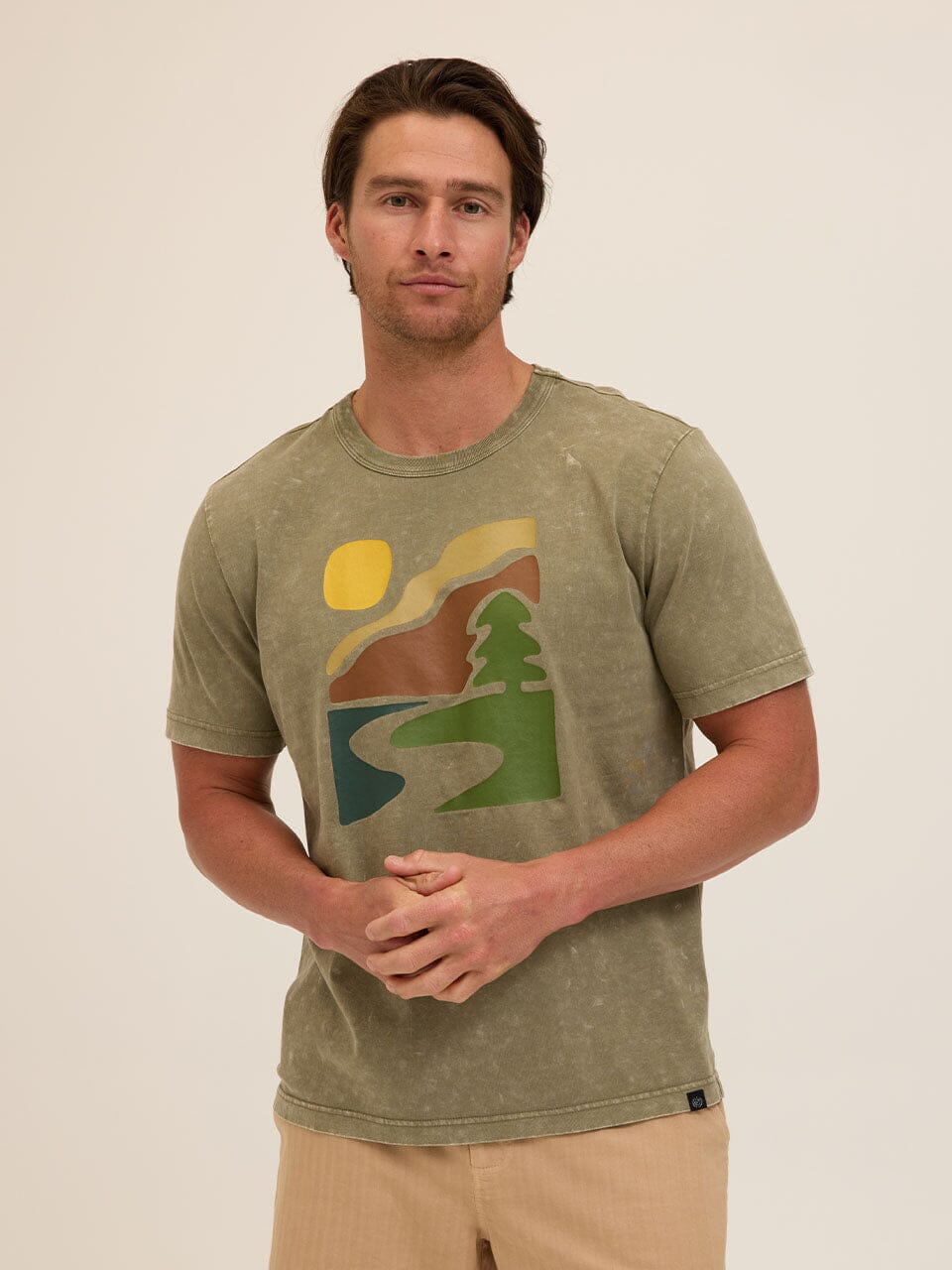 Mineral Wash Graphic Tee