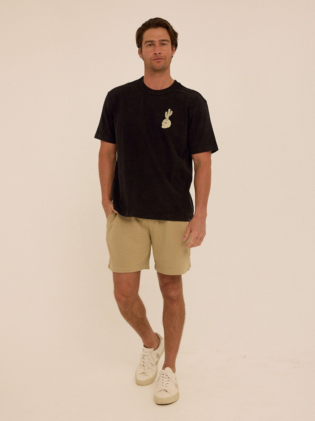Mineral Wash Relaxed Fit Graphic Tee