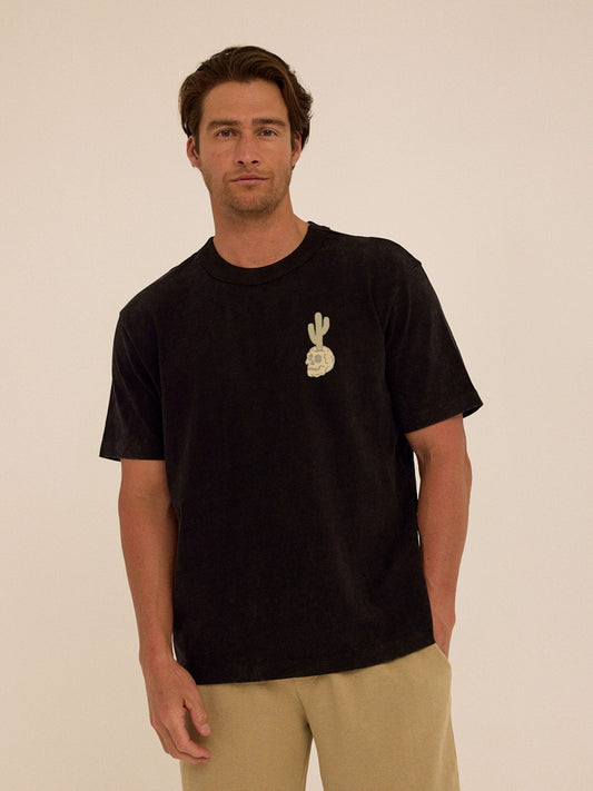 Mineral Wash Relaxed Fit Graphic Tee