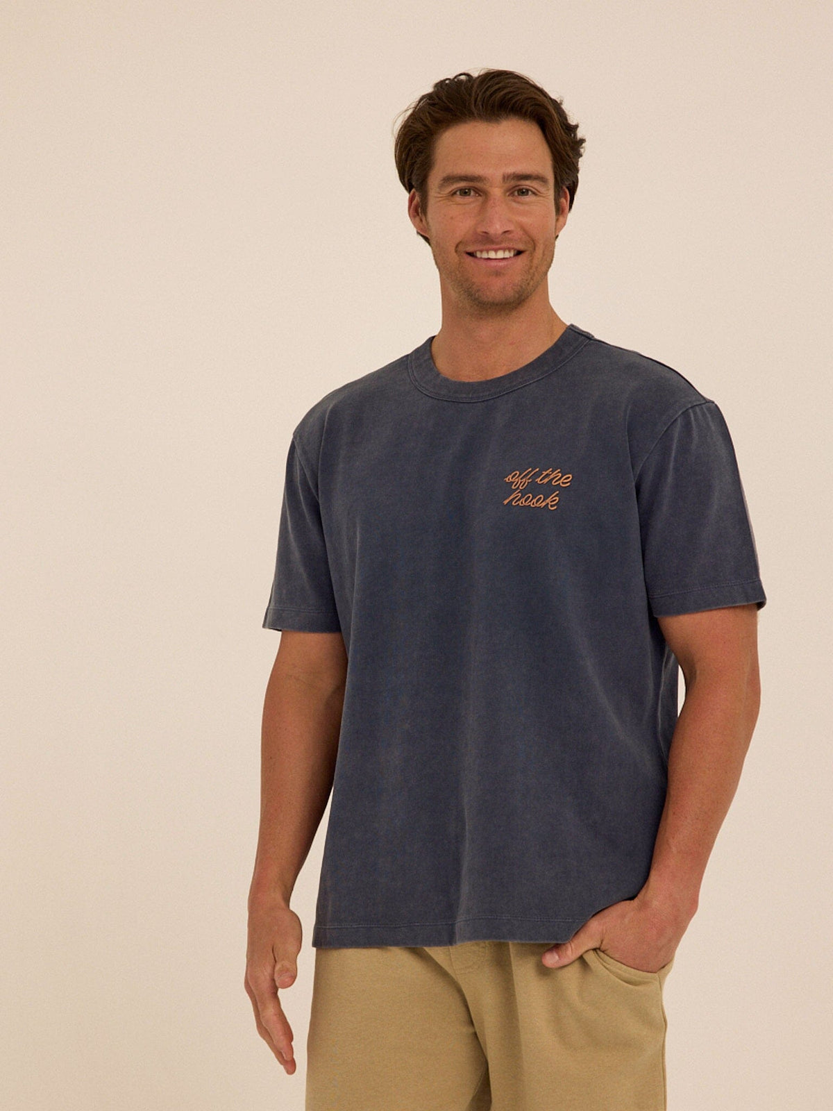 Mineral Wash Relaxed Fit Graphic Tee