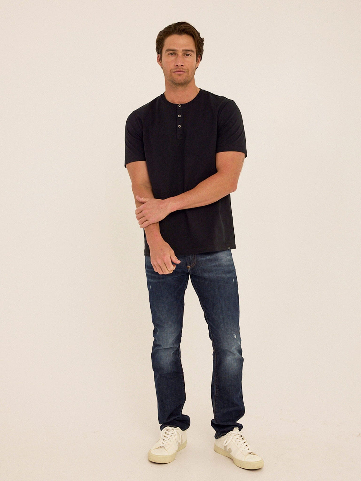 Shayne Organic Cotton Henley