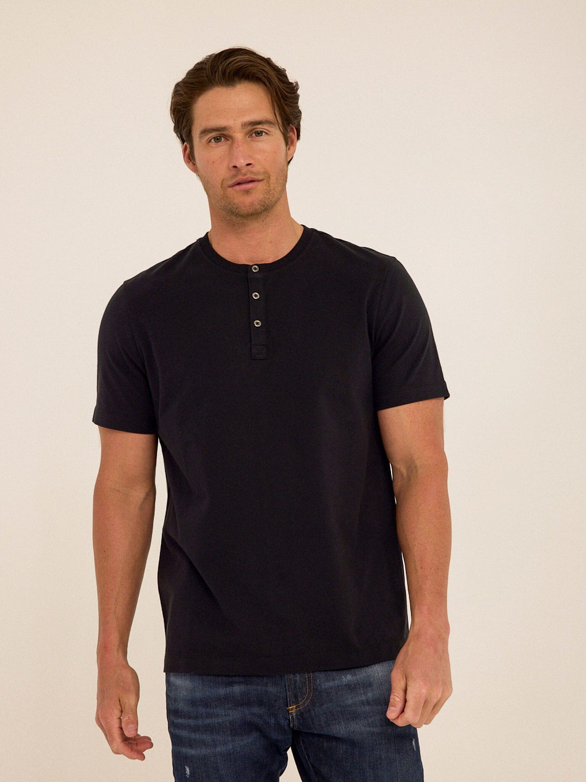 Shayne Organic Cotton Henley
