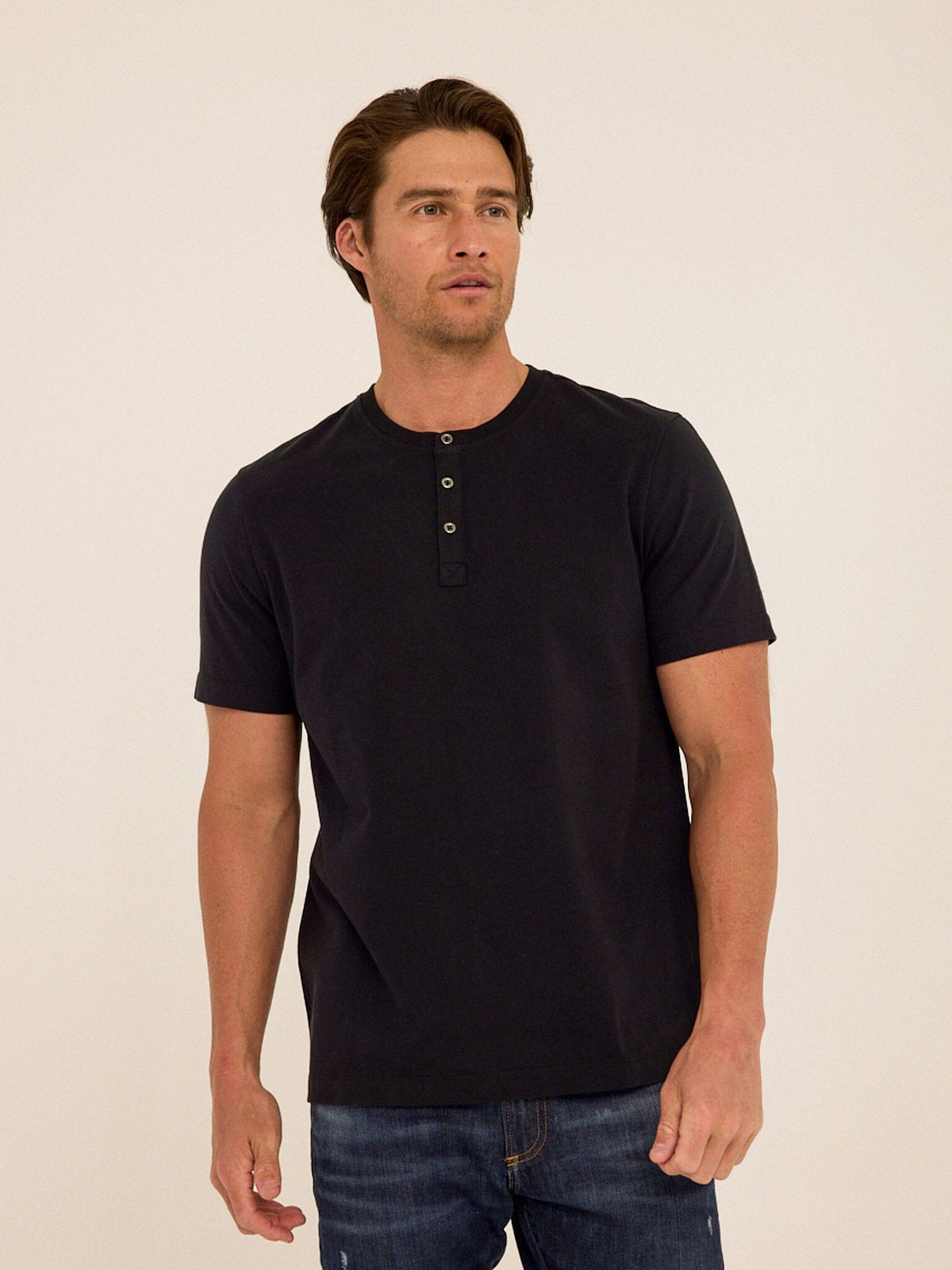 Shayne Organic Cotton Henley