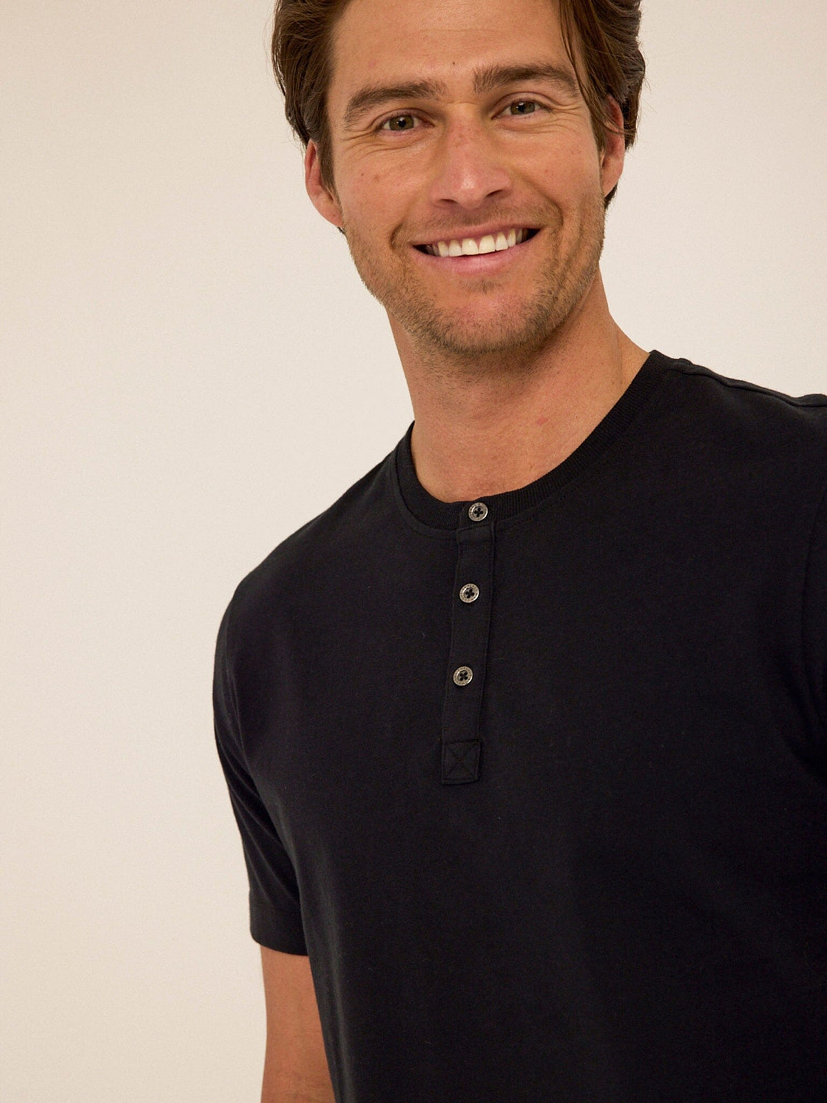 Shayne Organic Cotton Henley
