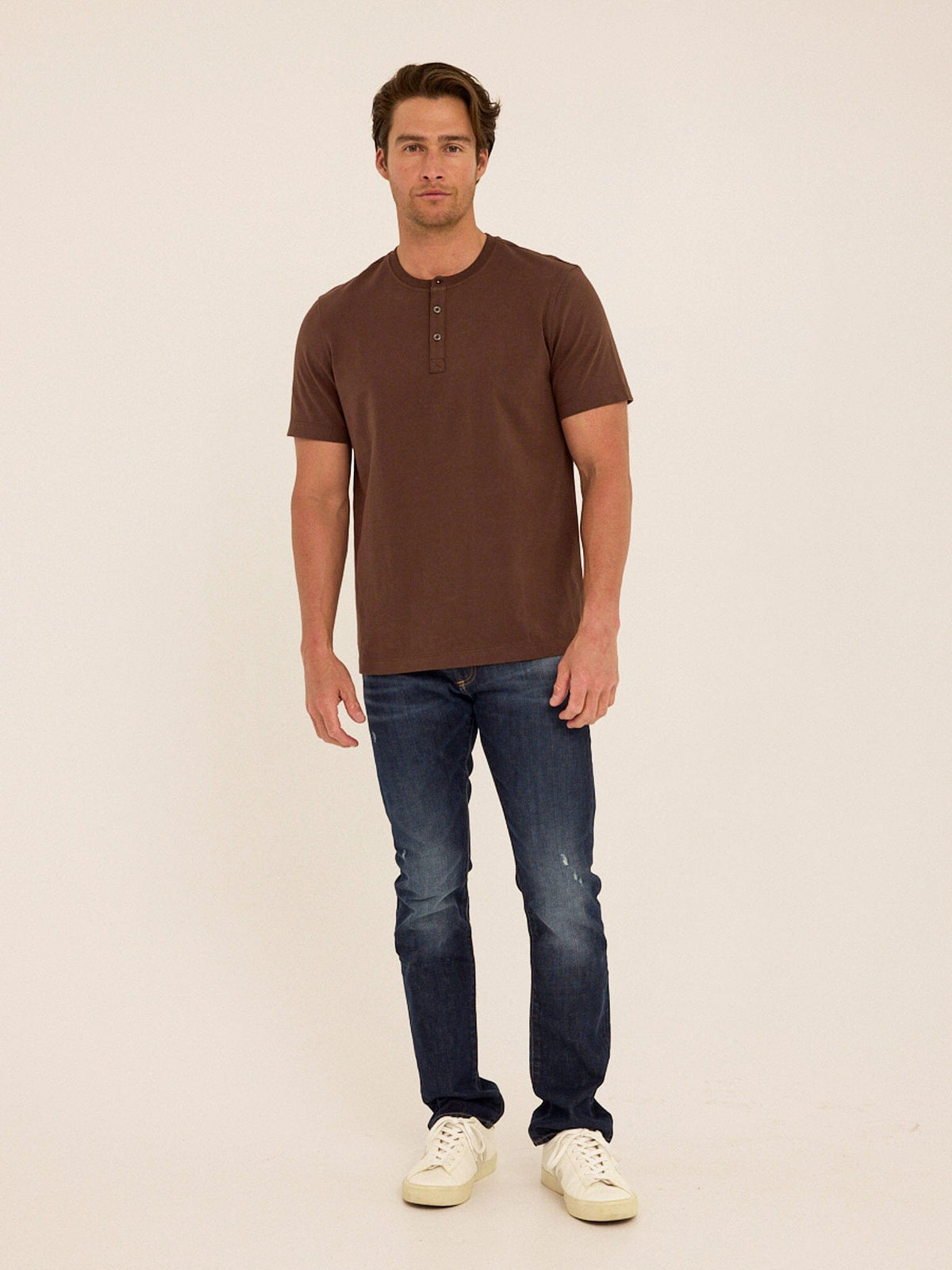 Shayne Organic Cotton Henley