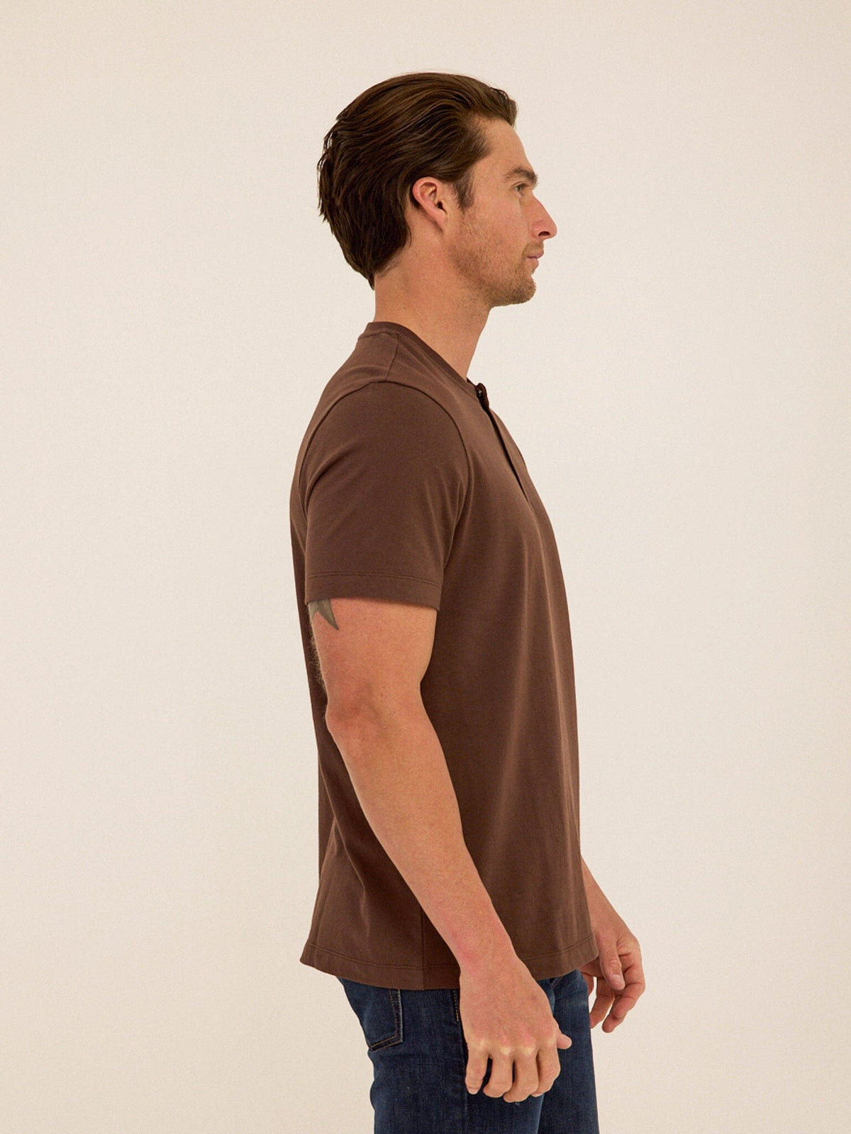 Shayne Organic Cotton Henley