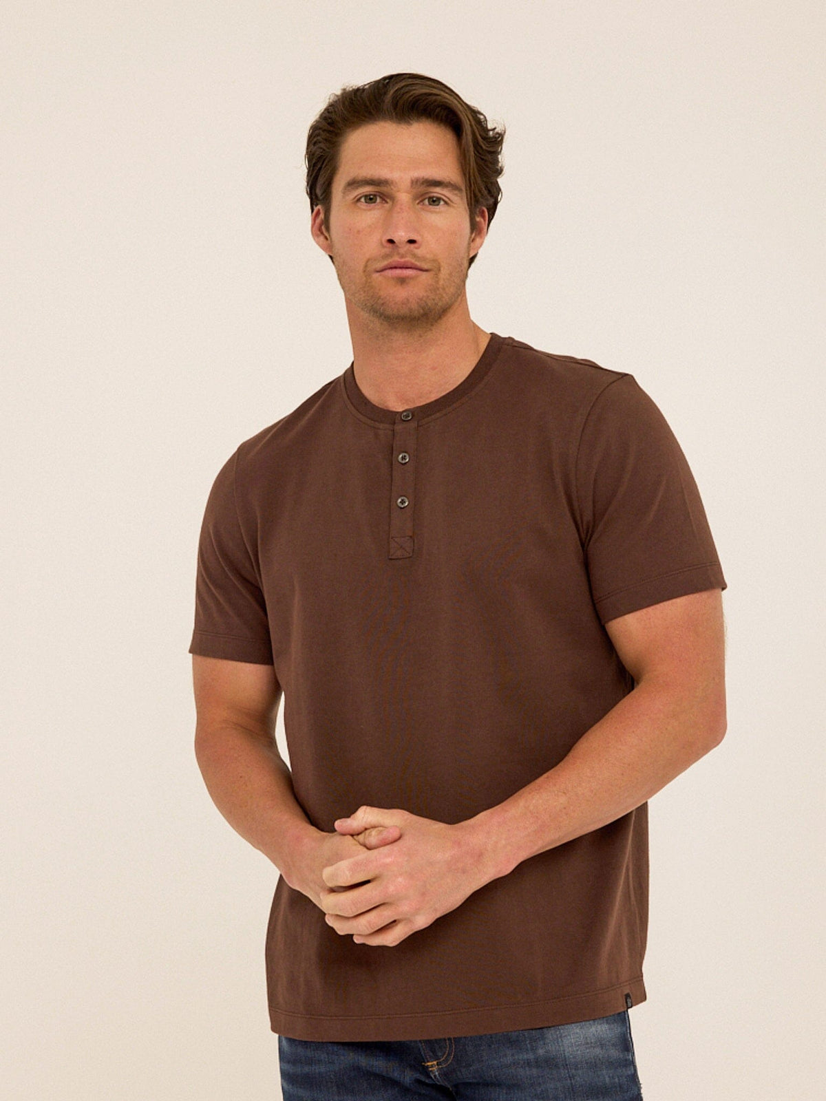 Shayne Organic Cotton Henley