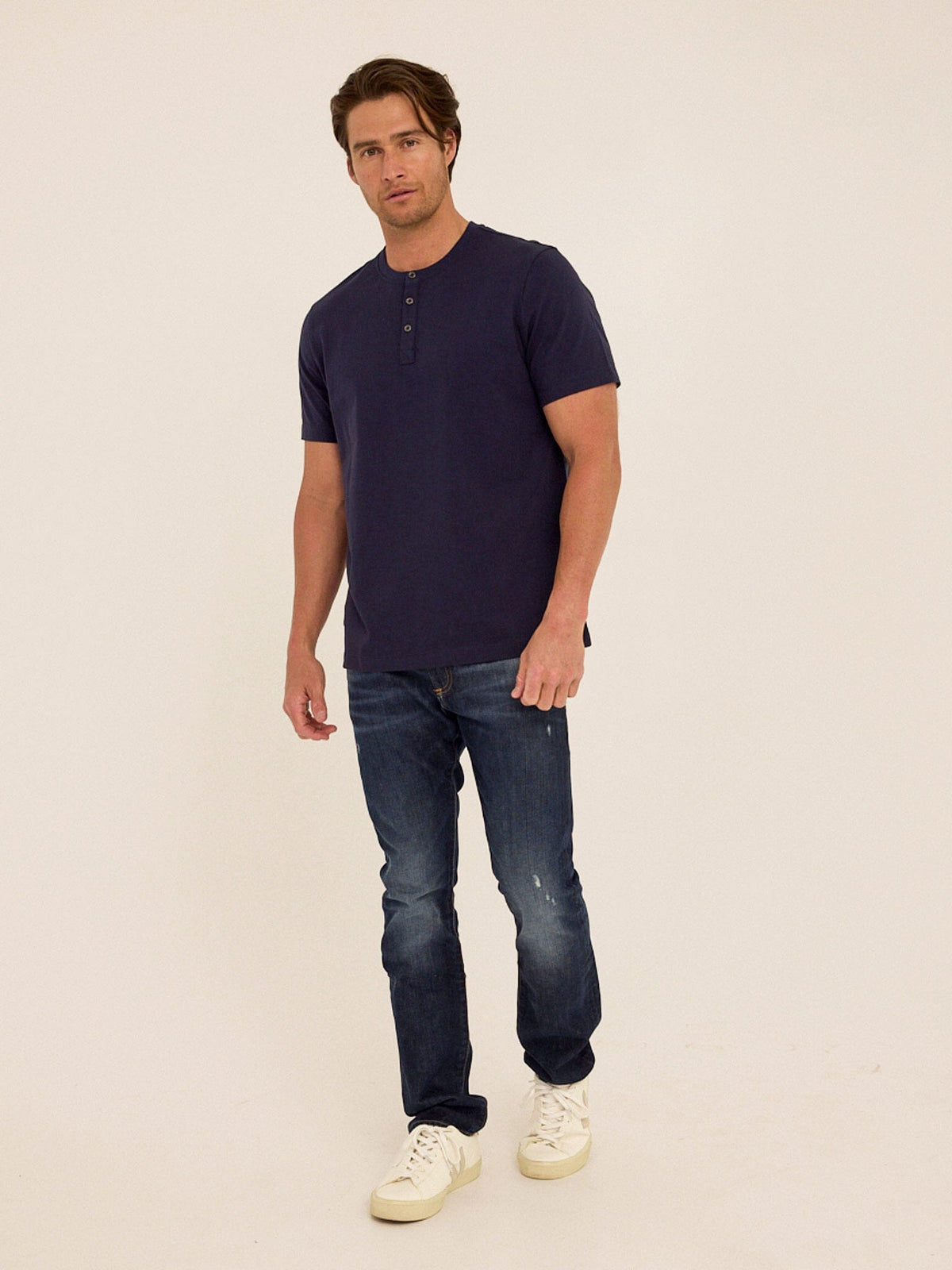 Shayne Organic Cotton Henley