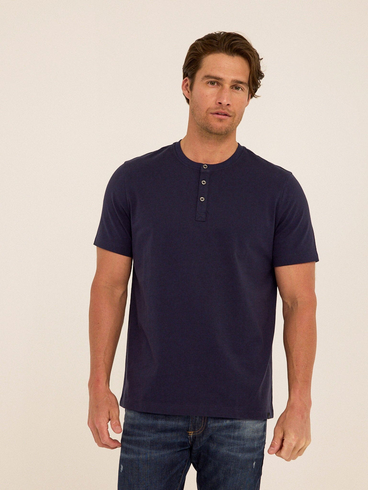 Shayne Organic Cotton Henley
