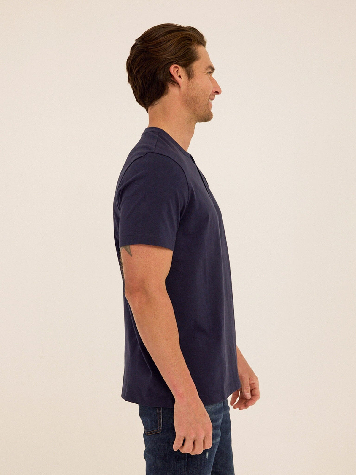 Shayne Organic Cotton Henley