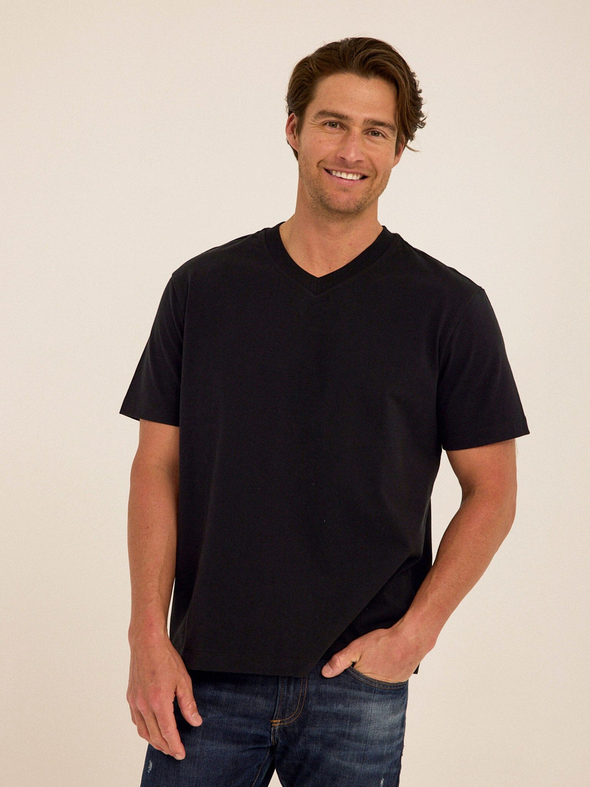 Men's Core Organic Cotton V-Neck Tee