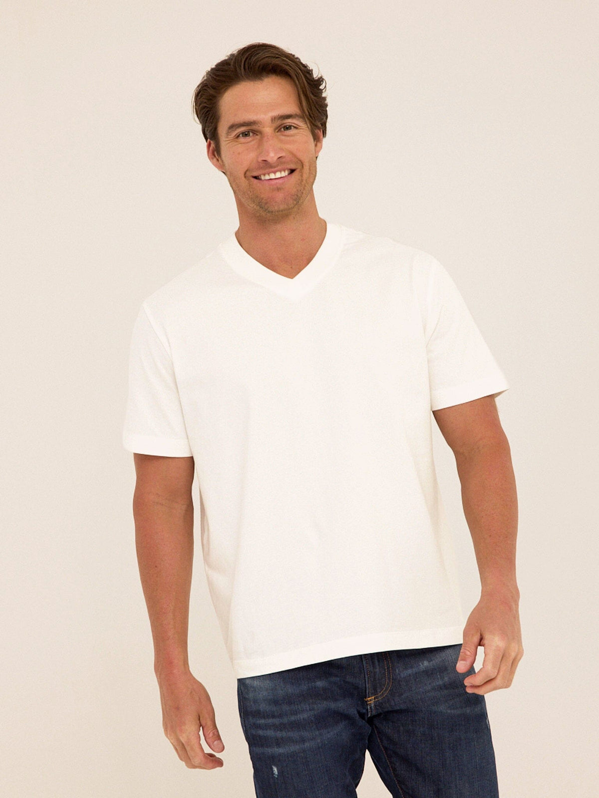 Men's Core Organic Cotton V-Neck Tee