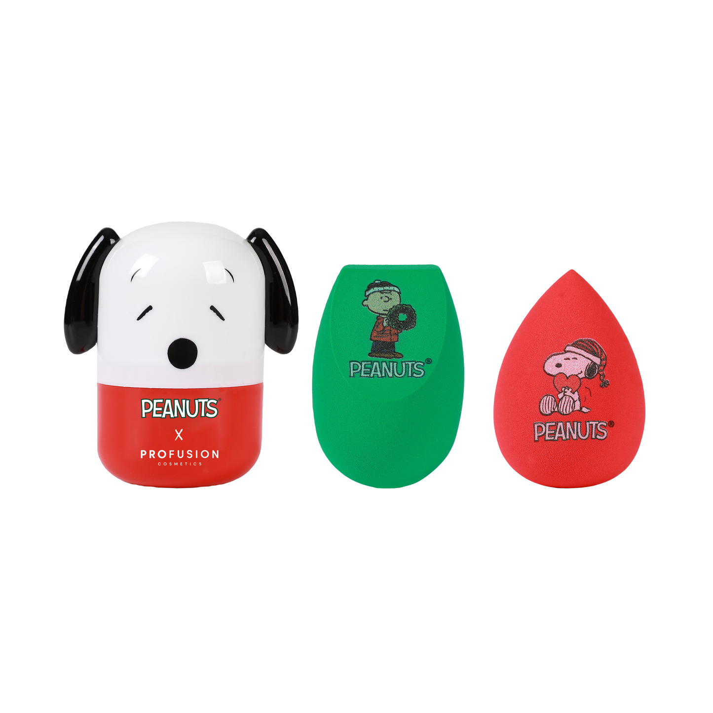 Peanuts Holiday | Let It Blend Blending Sponge & Case Set - Osadia Concept Store
