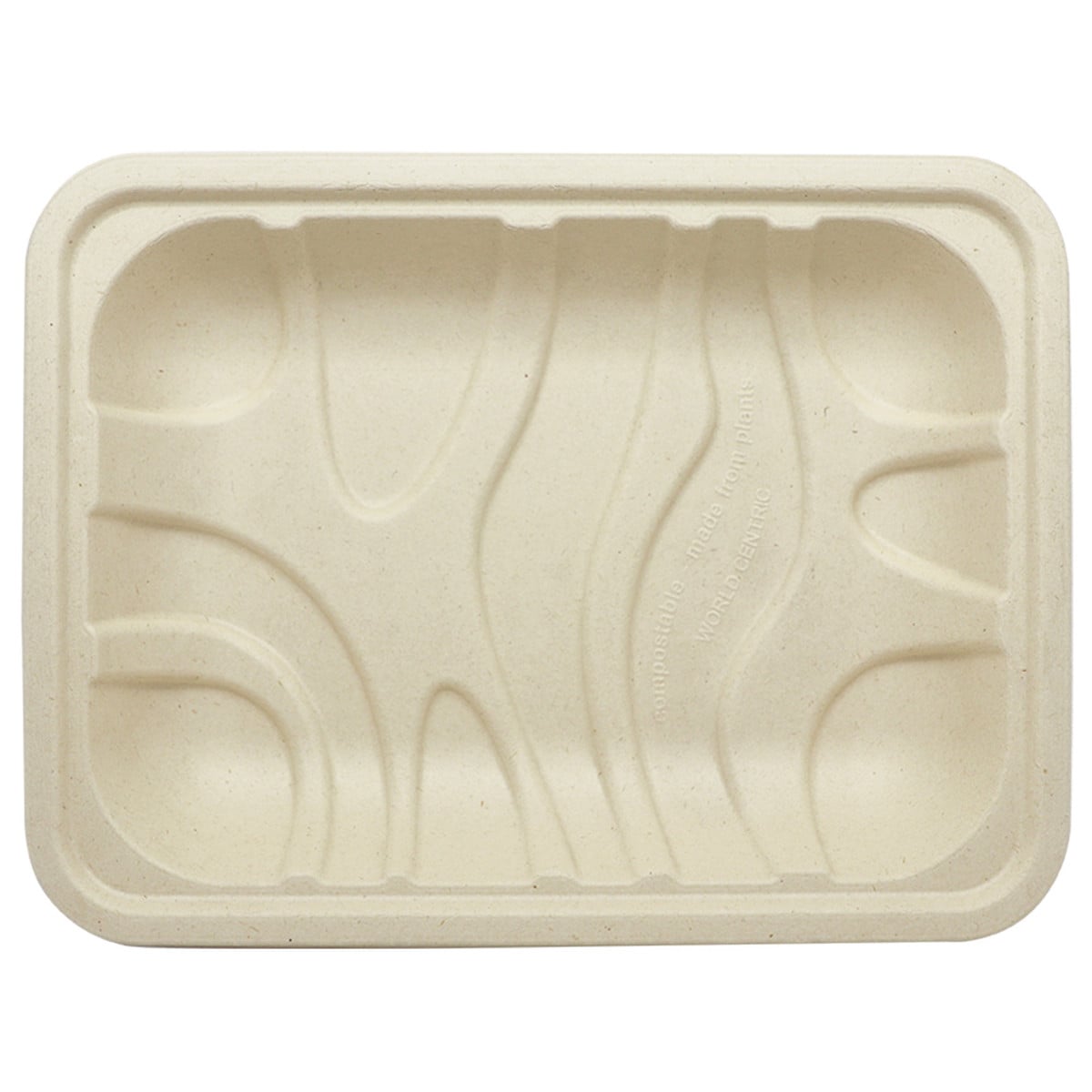 World Centric 9.25x7.25x1.25" Tray (QTY:450)