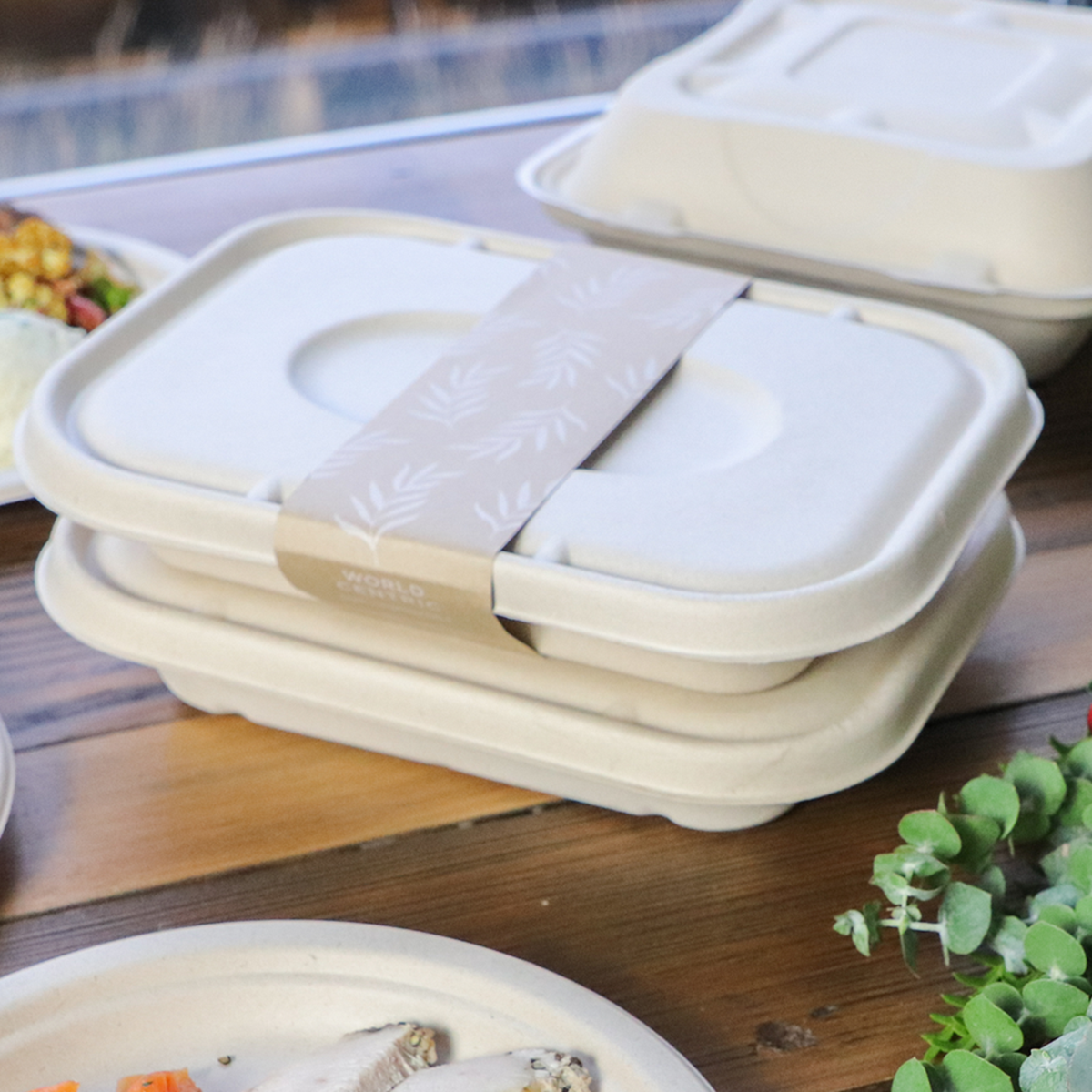 World Centric 36 oz Fiber Container (QTY 400), SKU TR-SC-U10-LFS