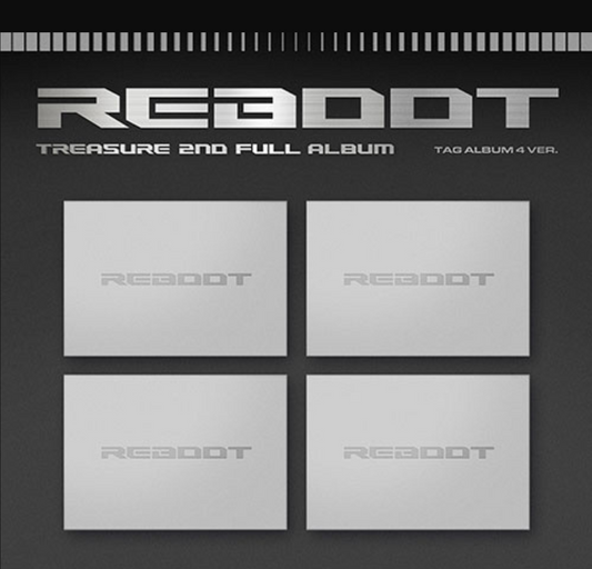 Treasure 2nd Full Album - Reboot (Yg Tag Album Ver.)