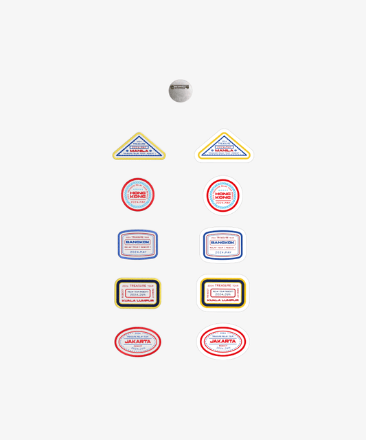 Treasure - Reboot 2024 Treasure Relay Tour Official MD Treasure Patch Set City