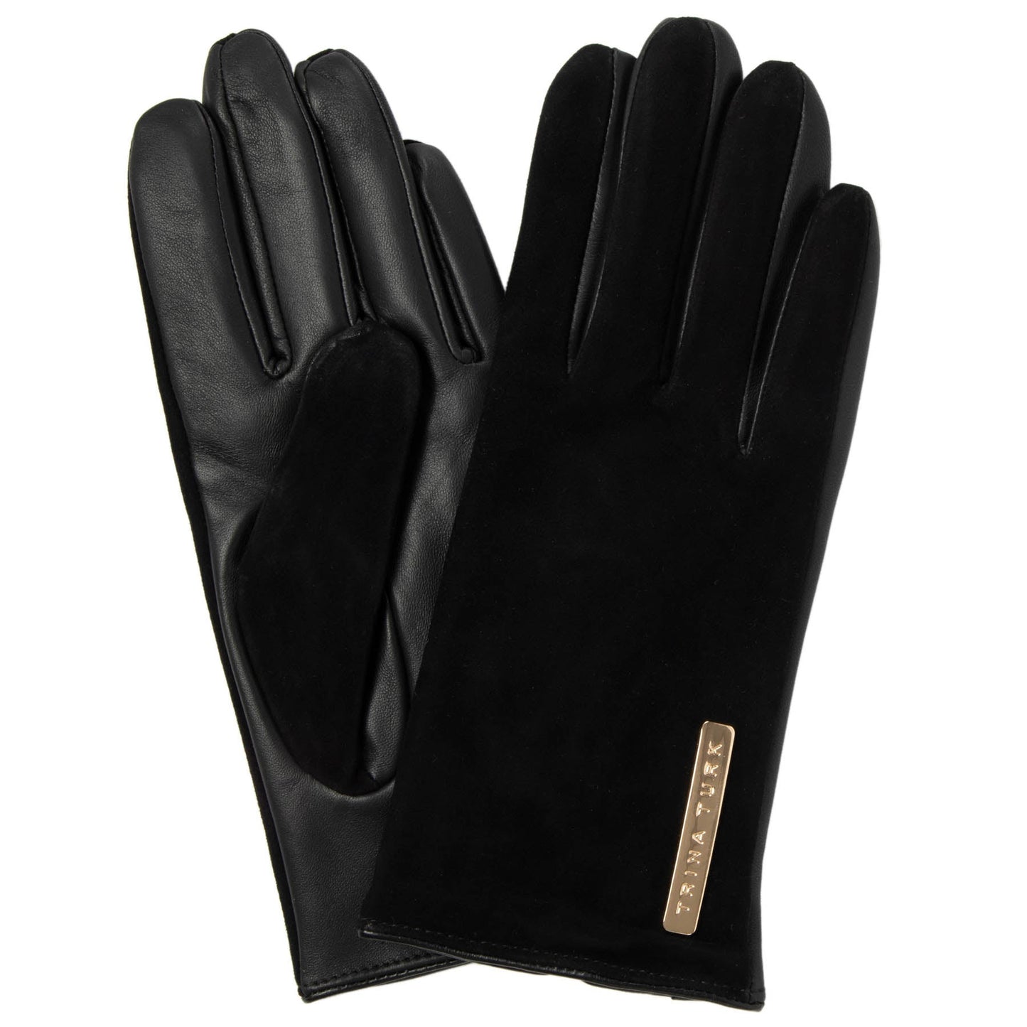 Providence Gloves by Trina Turk - Suede and Leather Gloves