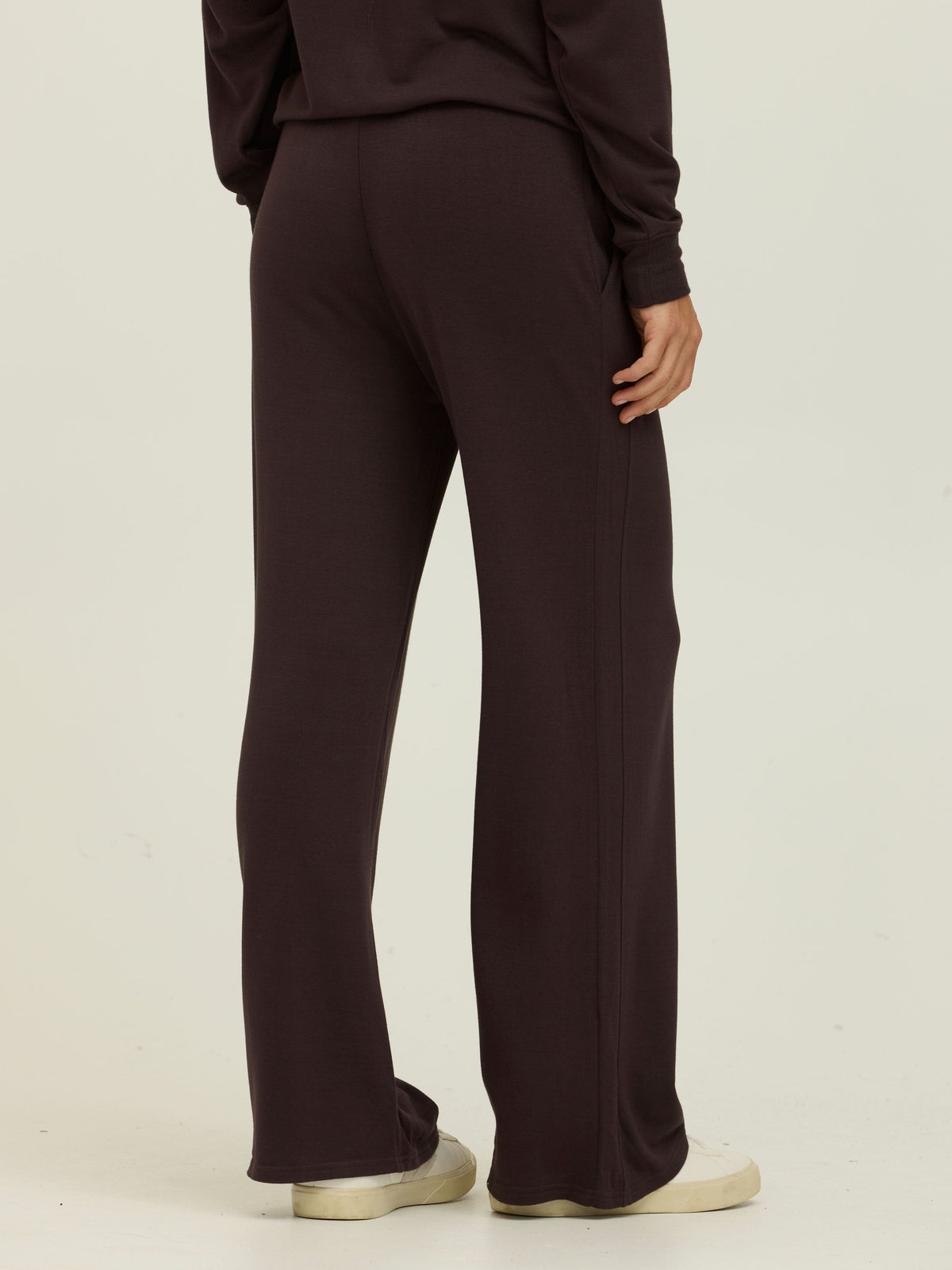 Esmeralda Feather Fleece Wide Leg Pant