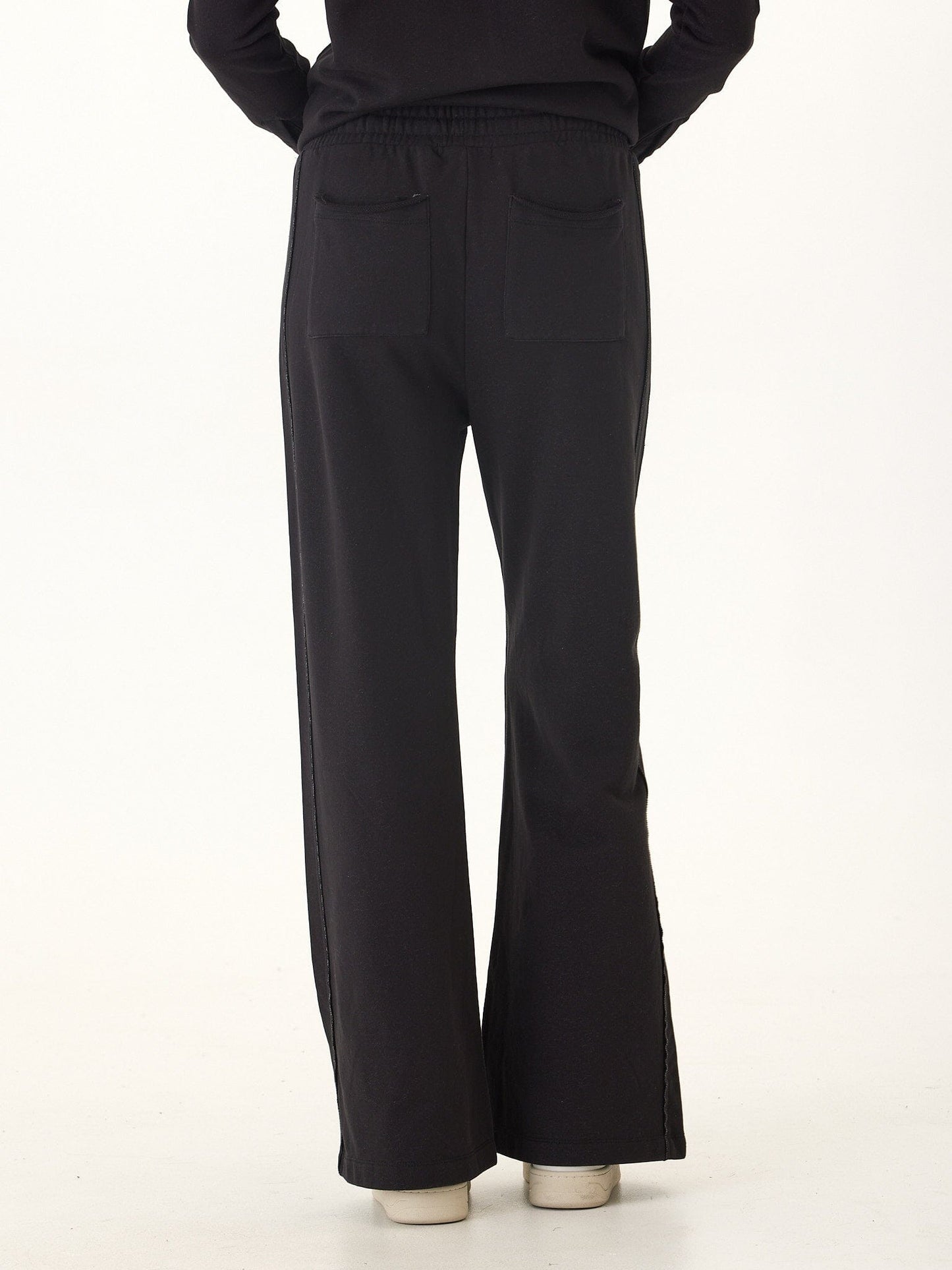 Latricia Cotton Blend Terry Wide Leg Pant