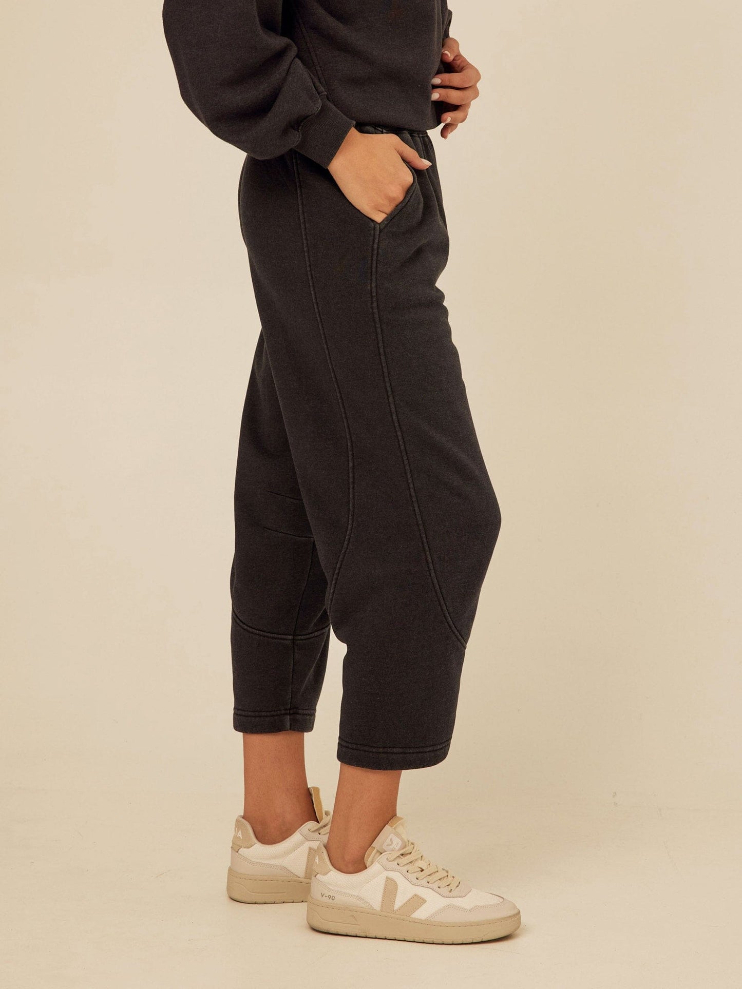 Chantel Mineral Wash Fleece Pant