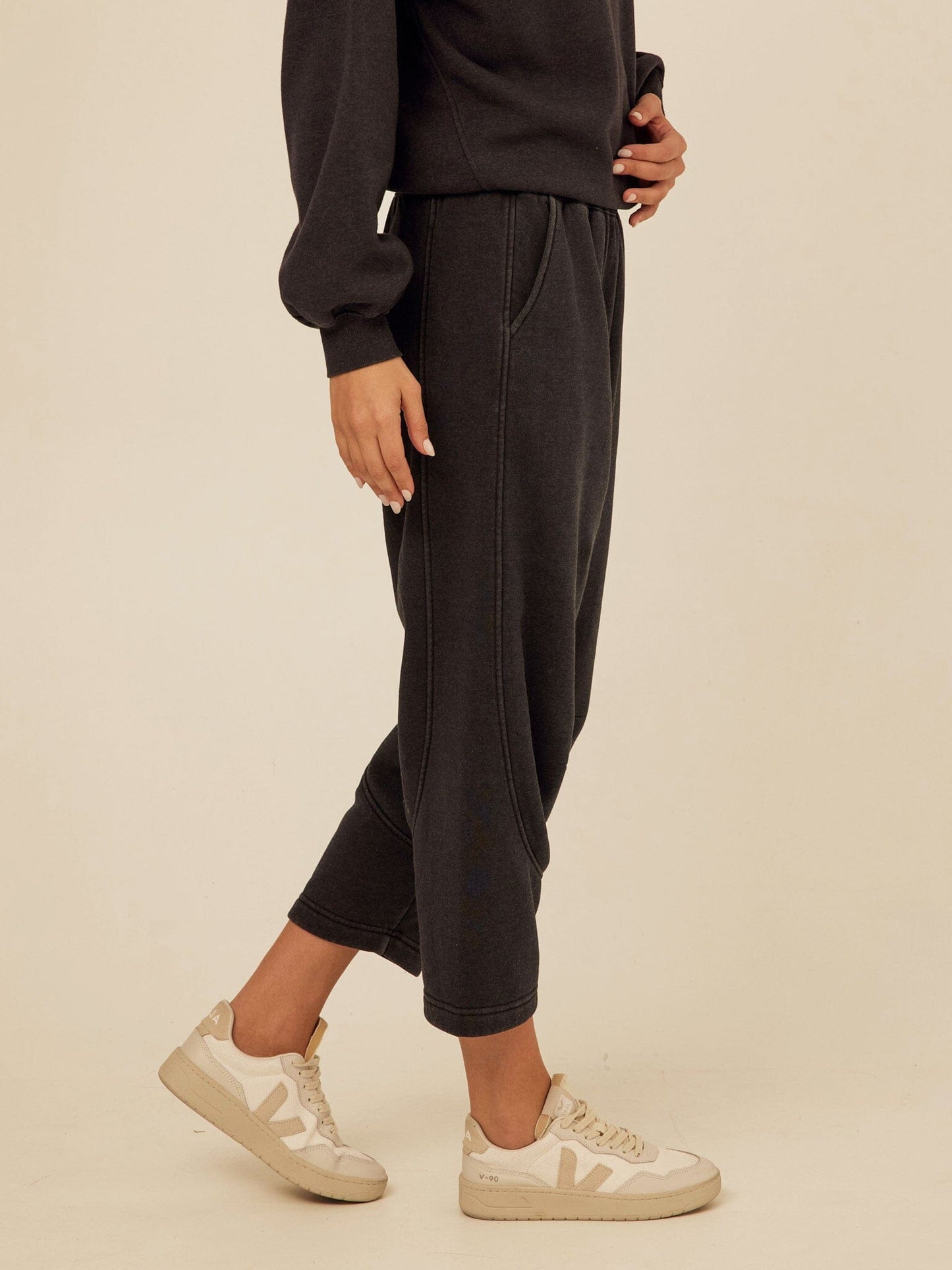 Chantel Mineral Wash Fleece Pant