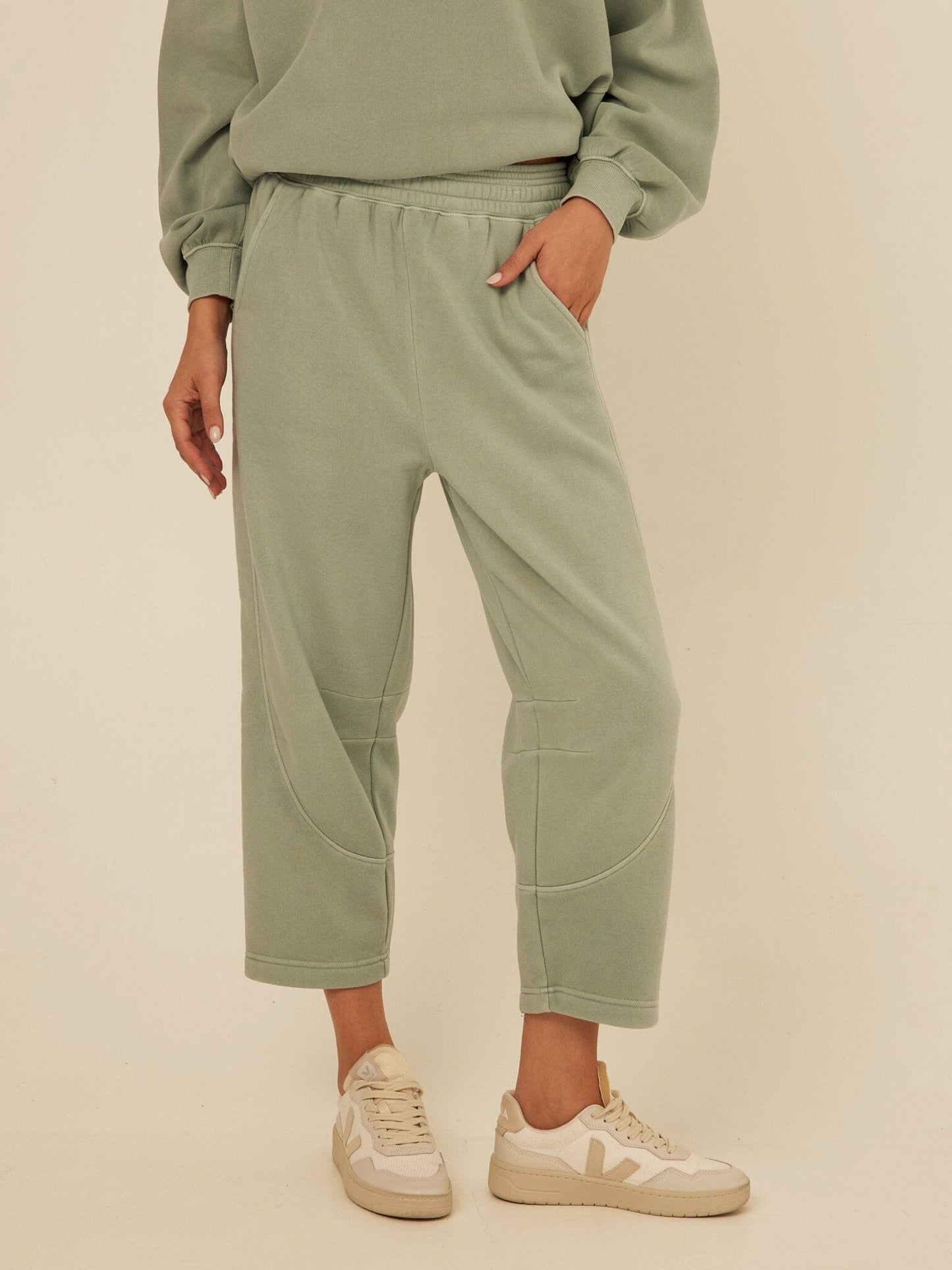 Chantel Mineral Wash Fleece Pant
