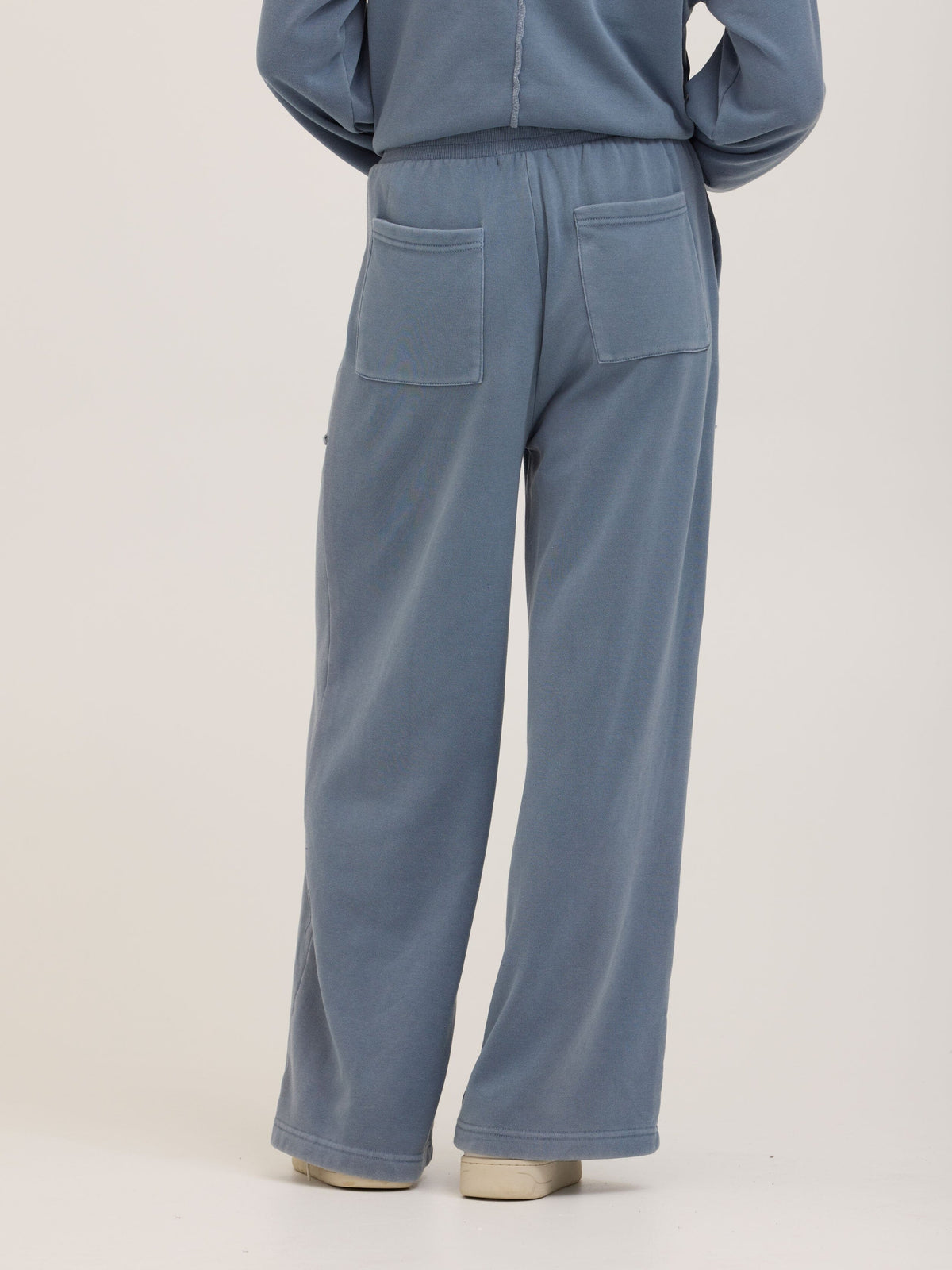 Sigourney Mineral Wash Fleece Wide Leg Pant